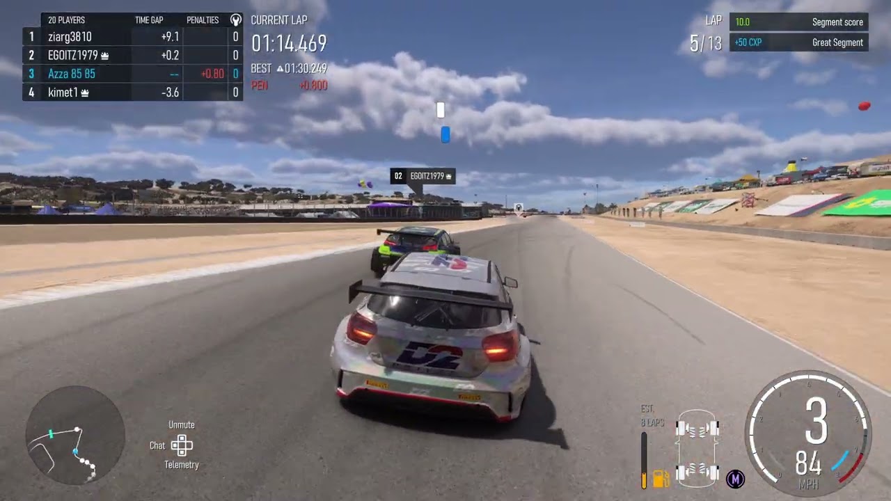 The Pit Lane At Laguna Seca Definitely Determines the Outcome Of Races (Forza Motorsport)