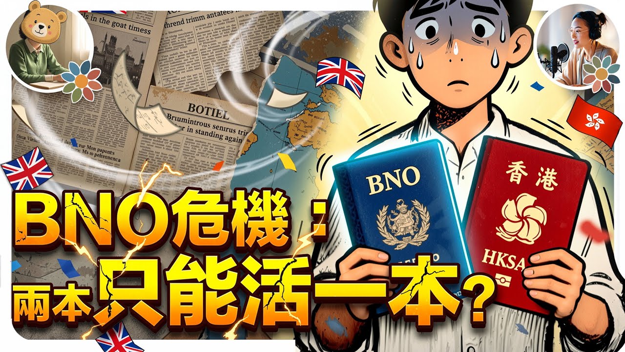 【BNO】如果特區護照到期點算好？| BNOer面臨的身份選擇大難題 | BNO究竟係「救生圈」定係「裝飾品」？| 揸BNO返香港即失英國領事保護？｜加油BNOer | 頂住｜必有出頭天｜