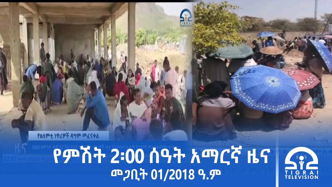የምሽት 2፡00 ሰዓት አማርኛ ዜና | መጋቢት 01/2018 ዓ.ም | #Tigrai_Television | #ቴሌቪዥን_ትግራይ