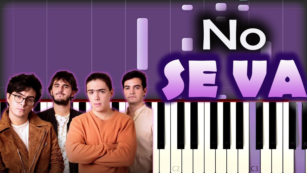 Morat - No Se Va | Piano Tutorial / Cover