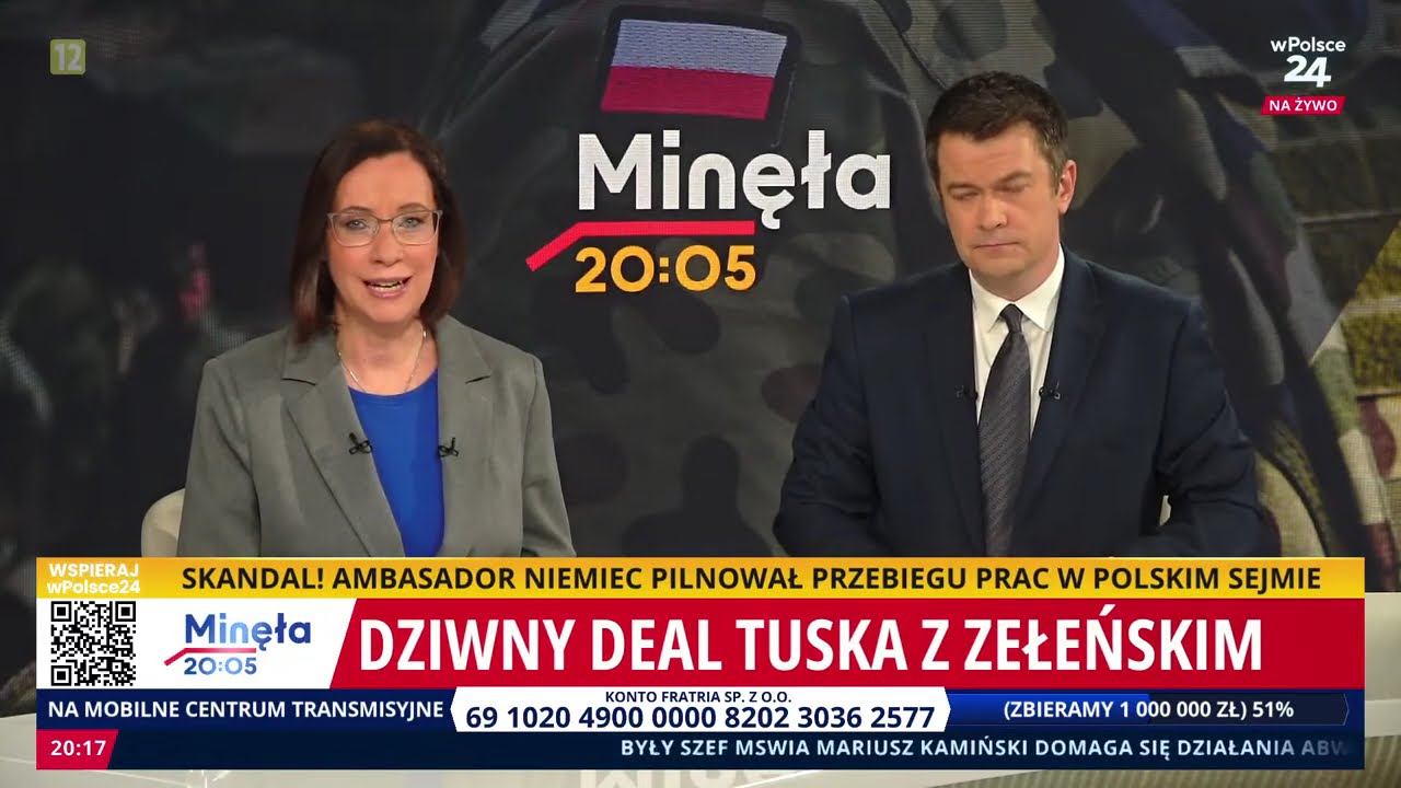 Tylko tak możemy skomentować oskarżenia Tuska... | Minęła 20:05 13.02.2026 cz. 1