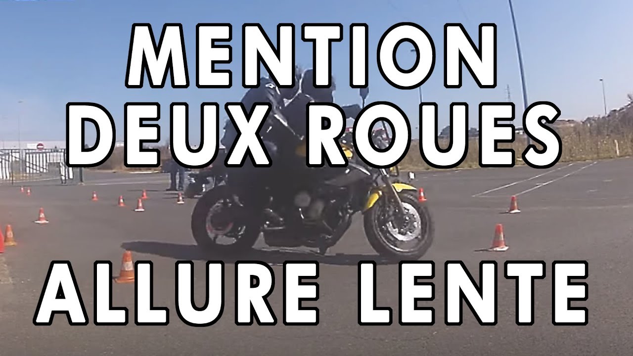 BEPECASER Mention Deux-Roues (Parcours allure lente)