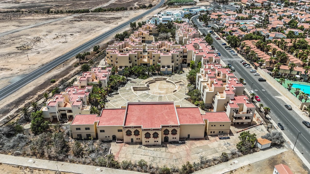 Warum wurde dieses Hotel auf Fuerteventura verlassen?