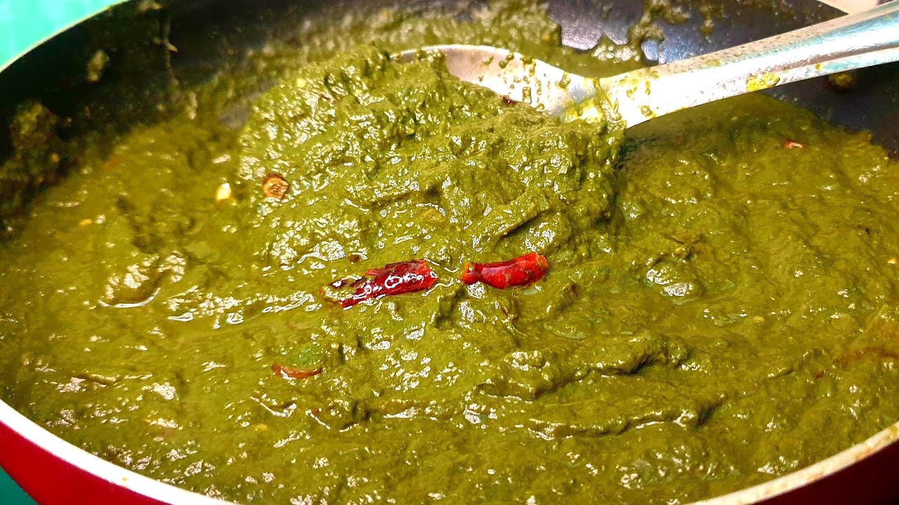 Maa Ke Haath Ka Saag 🥹💚 | Sabse Soft & Tasty Saag Recipe”| Traditional Saag Recipe| #cookingvideo