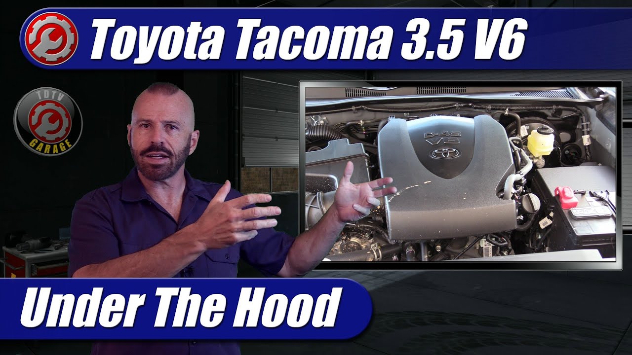 Toyota Tacoma 3.5 V6 2016-2021: описание двигателя