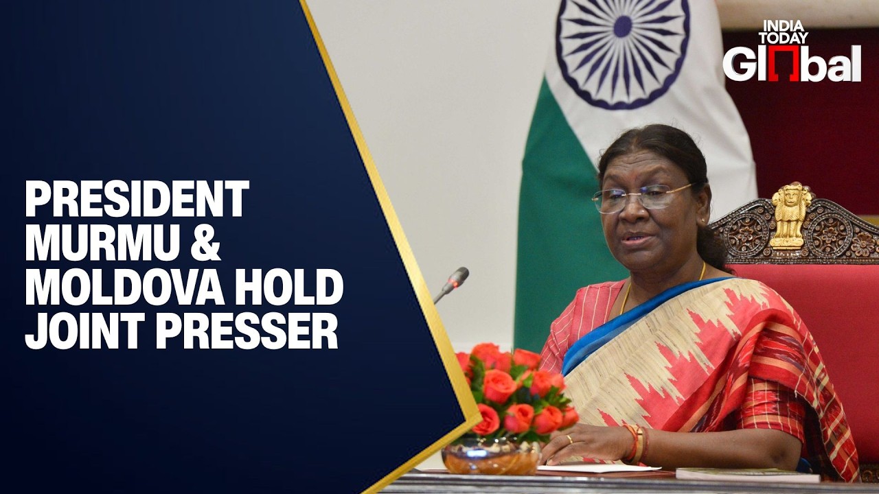 WATCH LIVE: India-Moldova Joint Press Statements