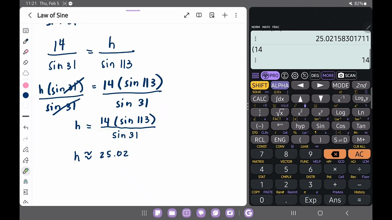Law of Sine (1)