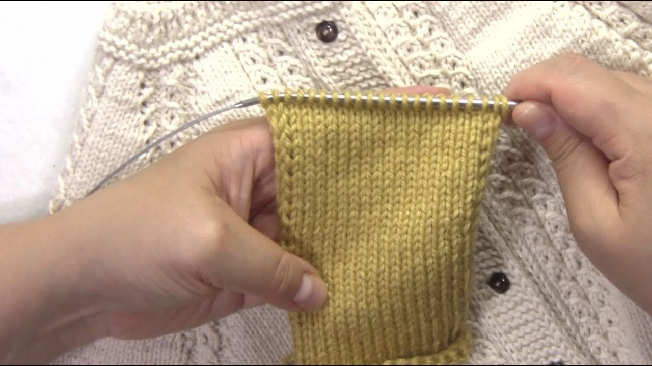 COMO TEJER LOS BORDES RECTOS A CADA LADO CON RELIEVE - LUISINA TEJIDOS Y AMIGOS