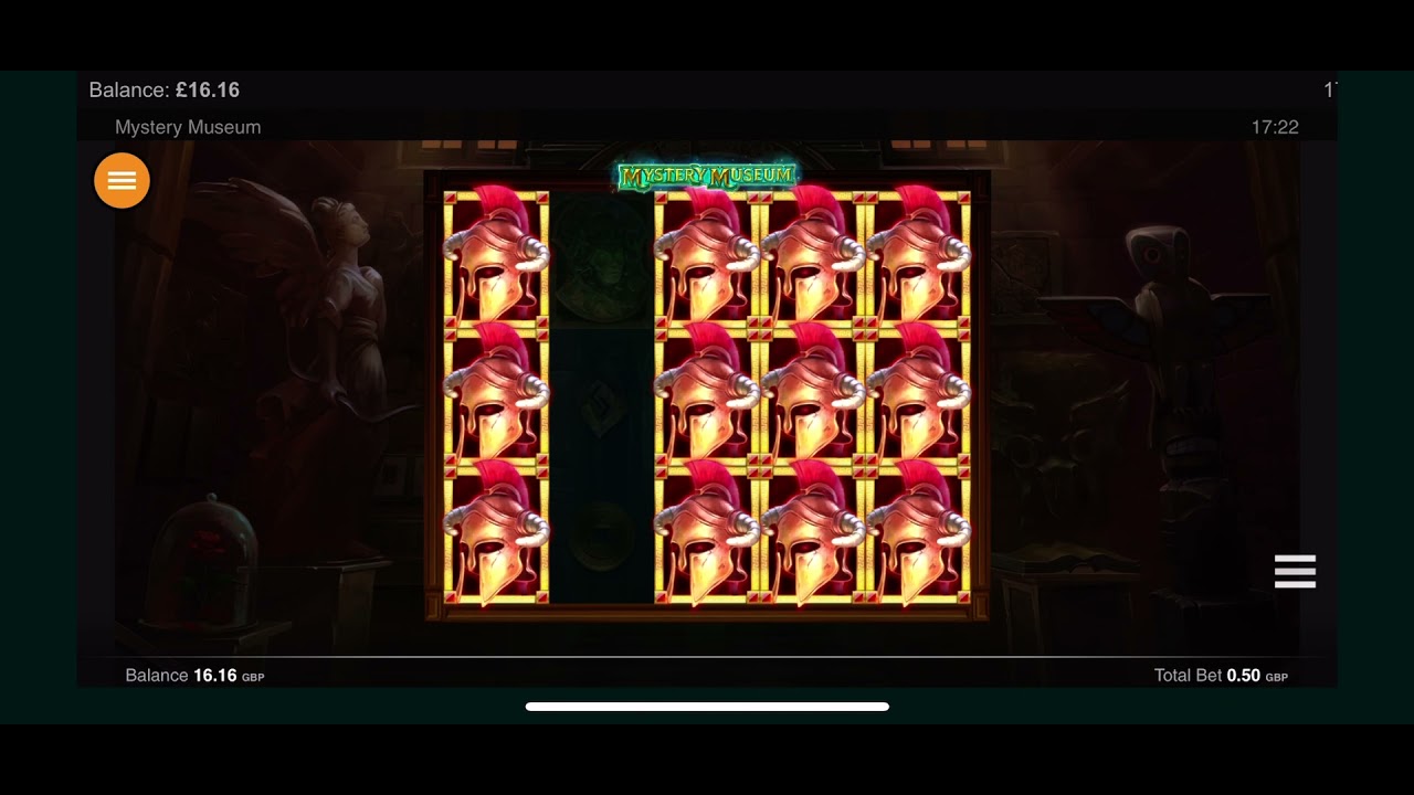 Gigantic win on mystery museum slot