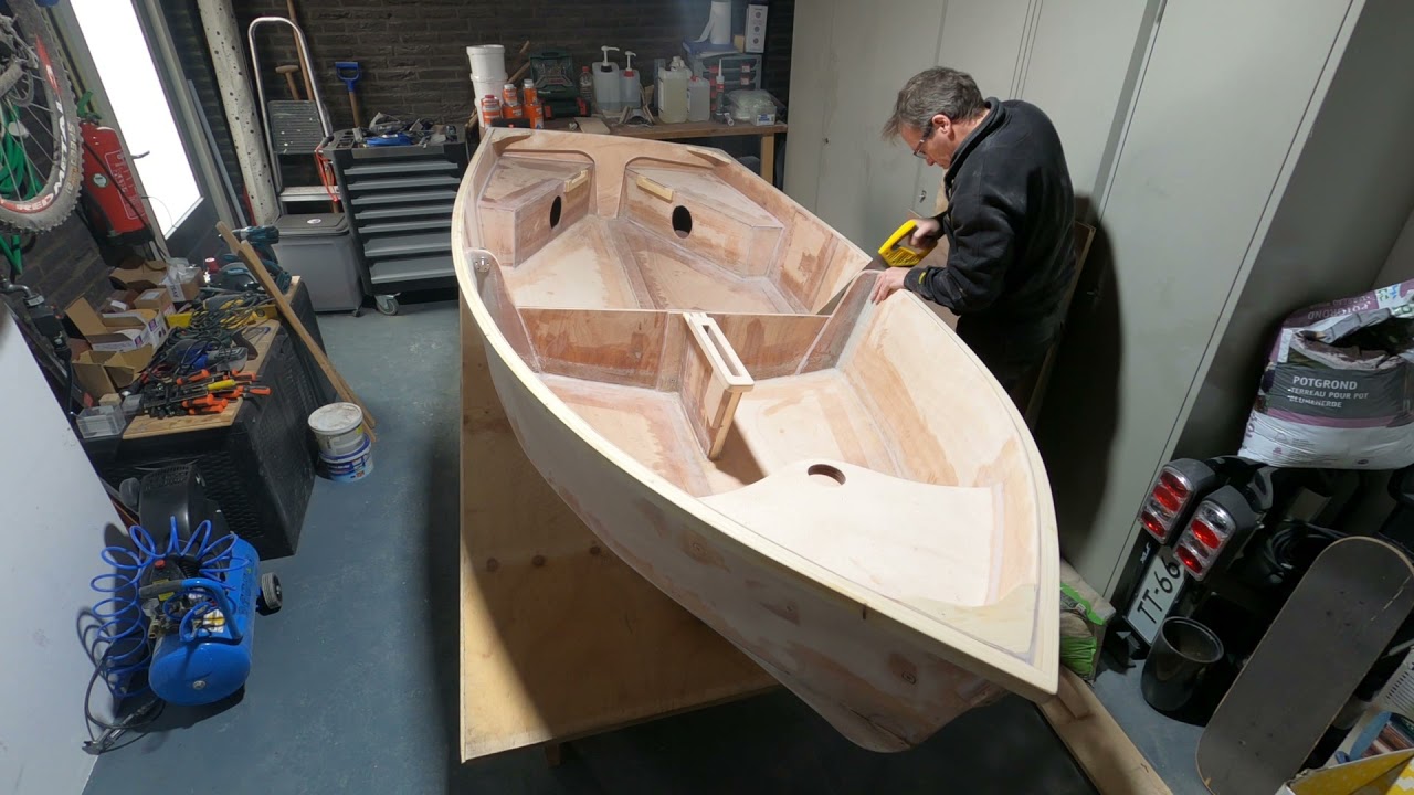 Building my nesting dinghy - a sailing spindrift 10  EP_13
