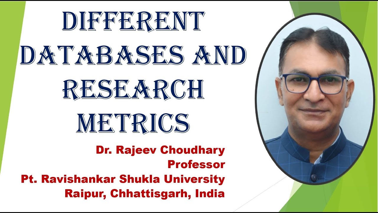 #Different #Databases and Research #Metrics