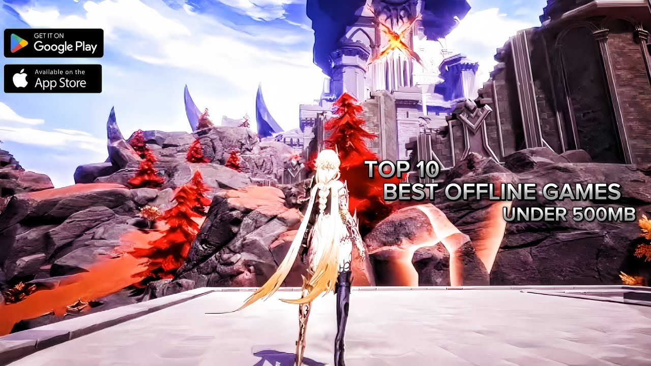 Top 10 Best OFFLINE Games Under 500MB | Best Small Size For Android & IOS In 2024