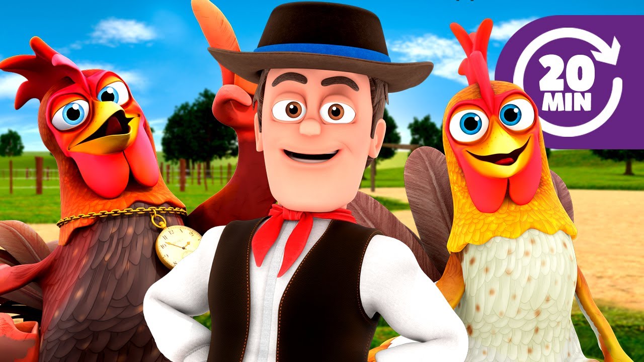 Le migliori canzoni della Vecchia Fattoria di Zenón Mix di canzoni per bambini |Il Regno dei Bambini