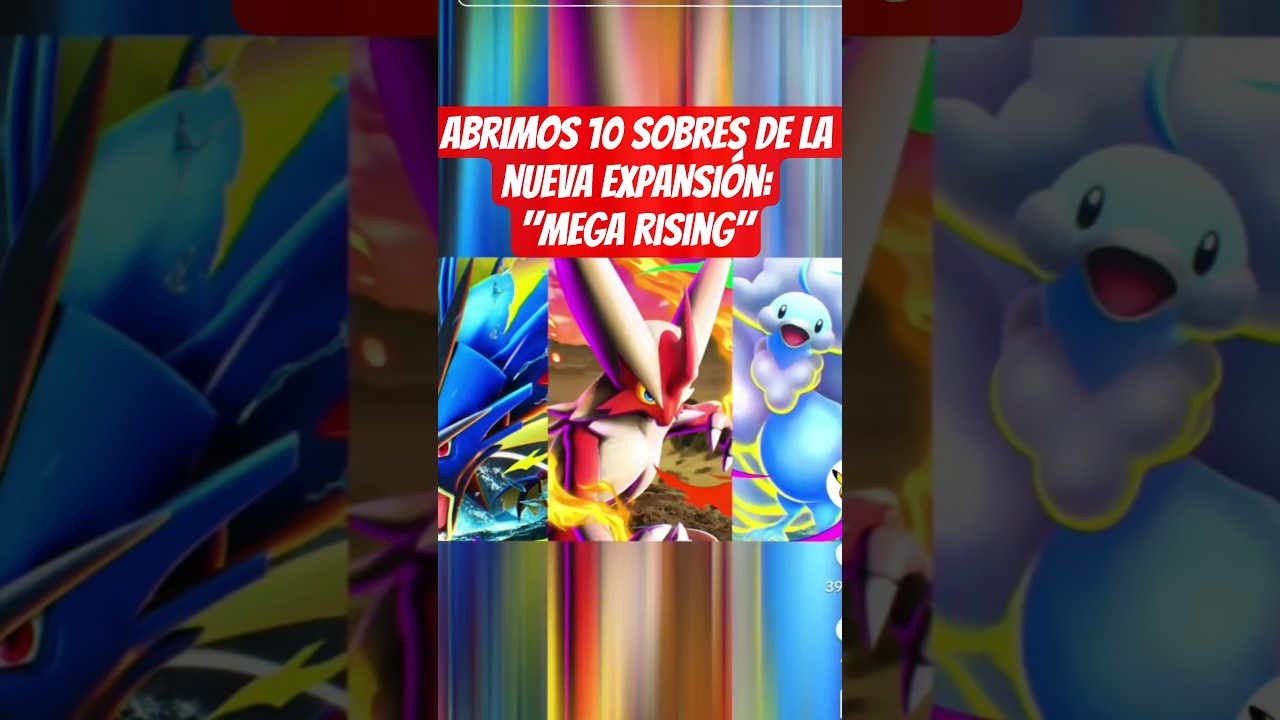 Abri 10 sobres de cartas de &iexcl;MEGA GYARADOS! | MEGA ASCENSO | Pokemon Pocket