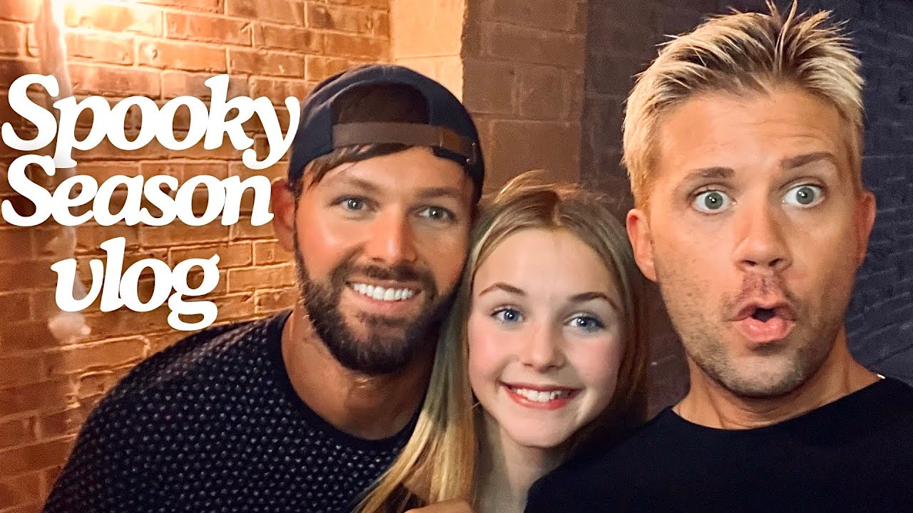 HOW DADS DO SPOOKY SEASON! NONSTOP Treats, Themed Food, Costumes, Disney Decorating, & More!!