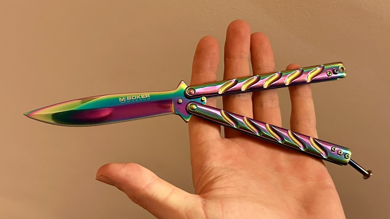 BÖKER RAINBOW BUTTERFLY MESSER IM TEST !
