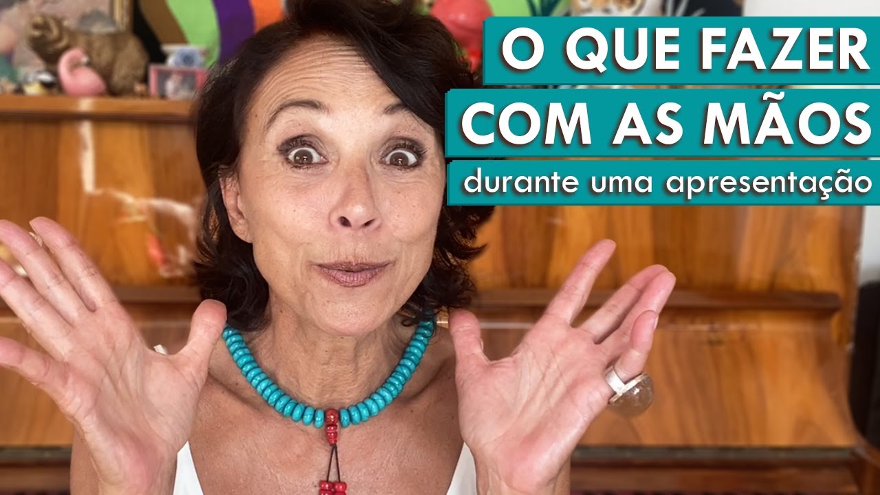 Gestos | O que fazer com as mãos durante uma apresentação