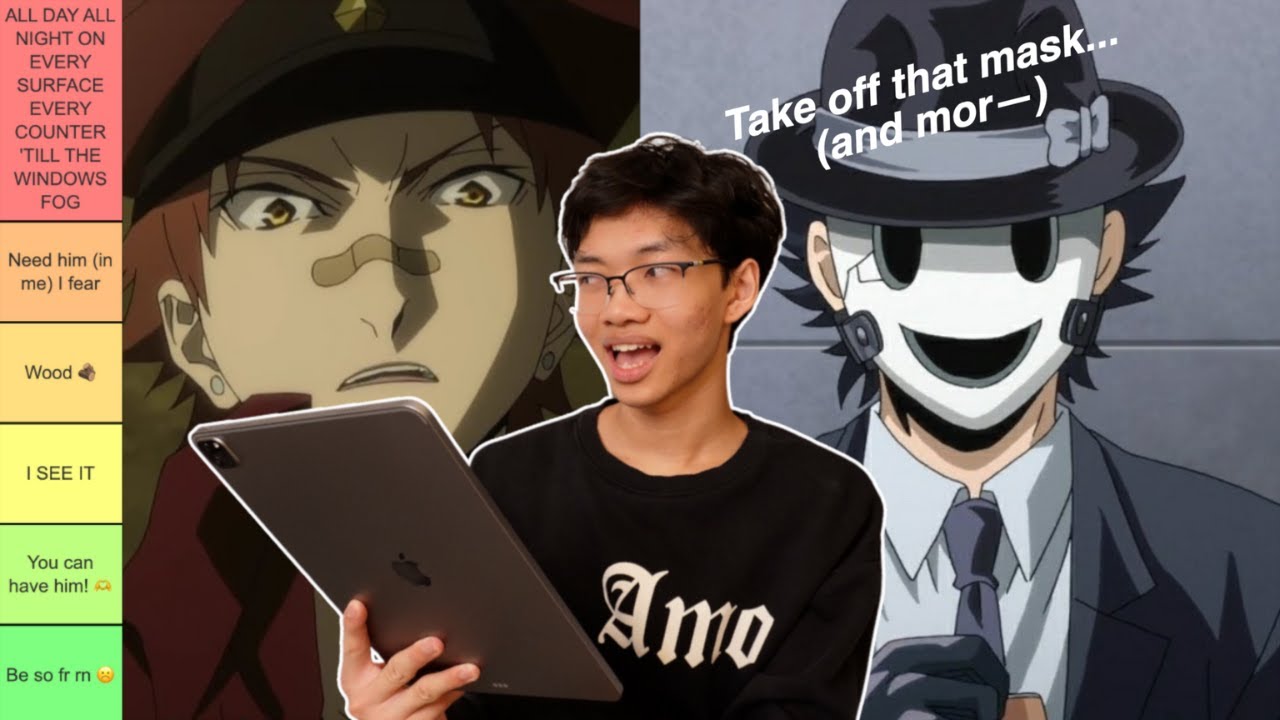RANKING YOUR FAVORITE CHARACTER EDITS (i want him so bad 😔) PT. 5