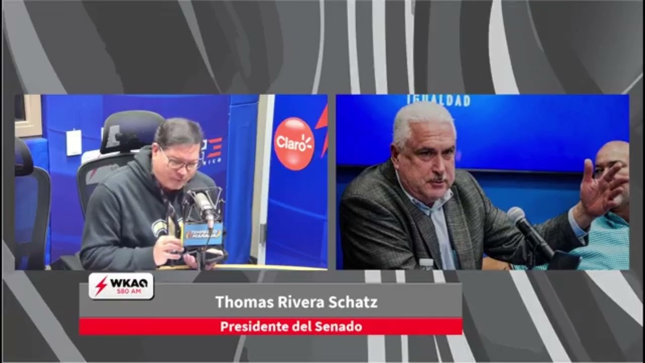 [20 ENERO 2026] Thomas Rivera Schatz en entrevista con Rubén Sánchez por WKAQ 580.