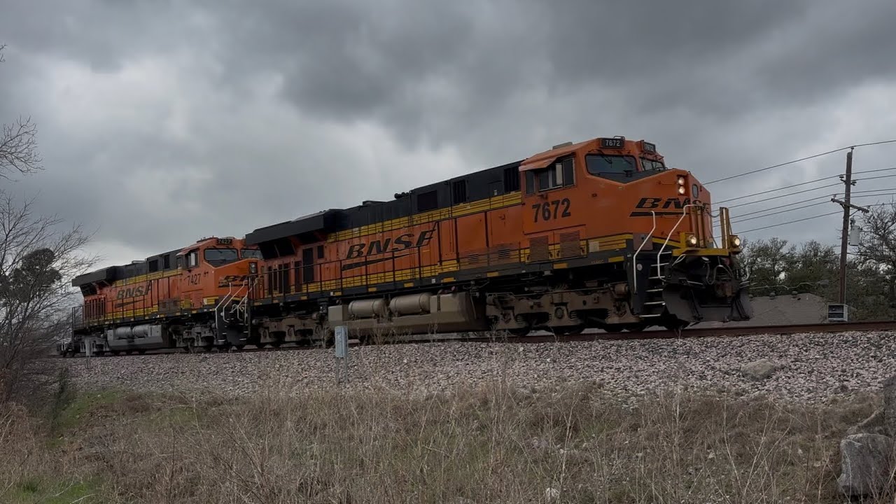 BNSF 7672 - Carrollton, TX (March 5, 2026) #bnsf 