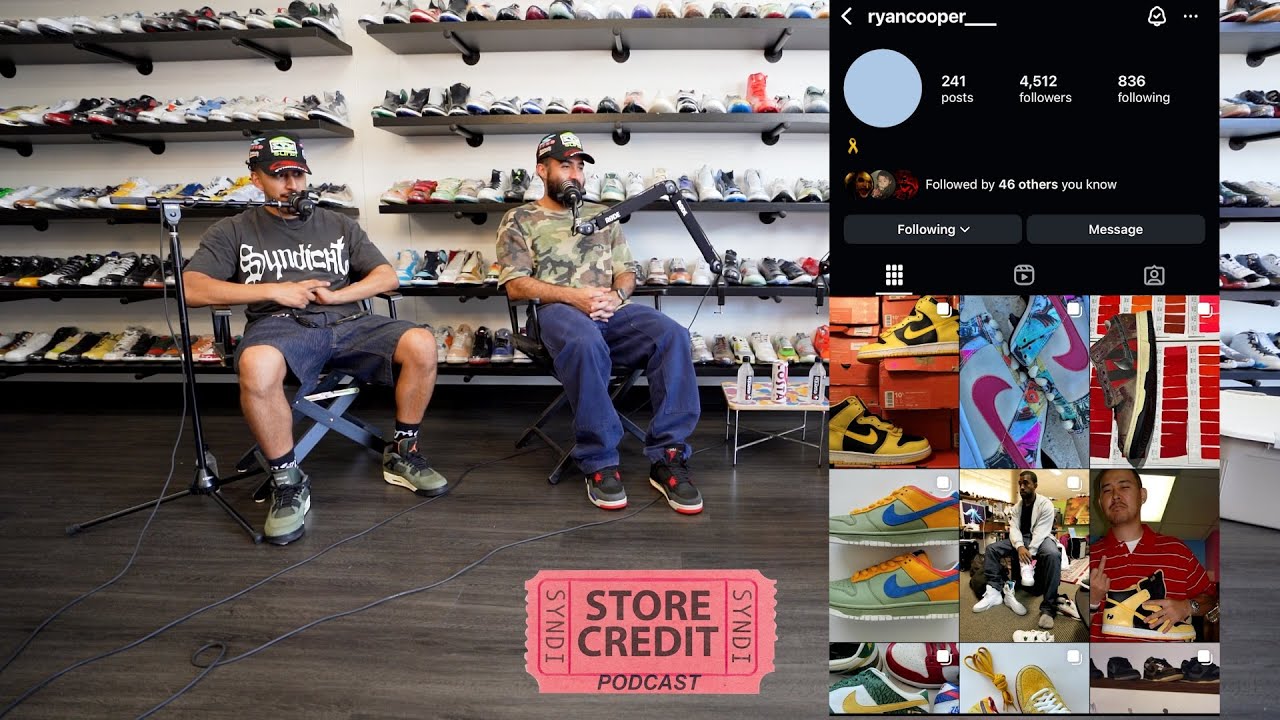Ryan Cooper | Collecting Sneakers is DEAD  | @Storecreditpodcast EP#119