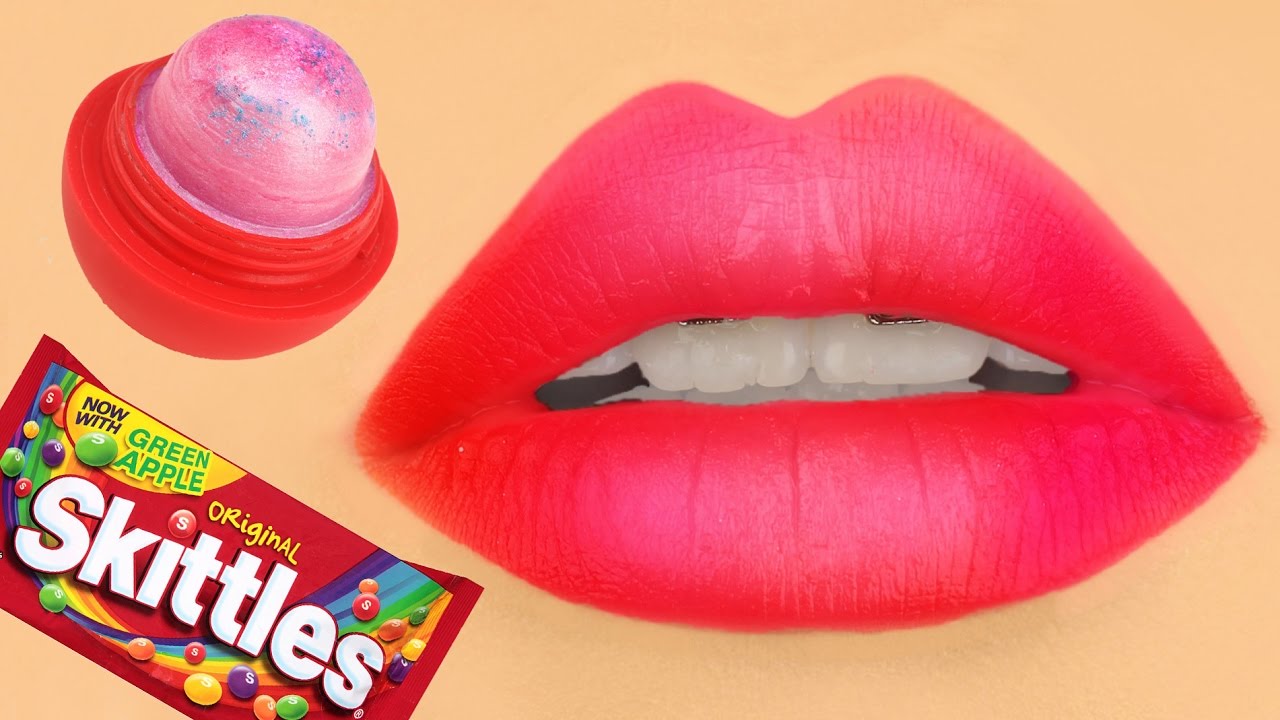6 DIY Lip Balm Recipes Out of Candy