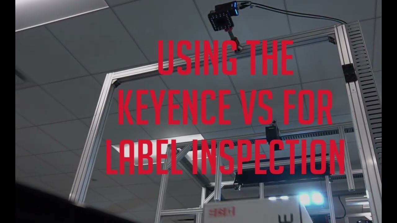 Programming a Label Inspection | KEYENCE VS Smart Camera