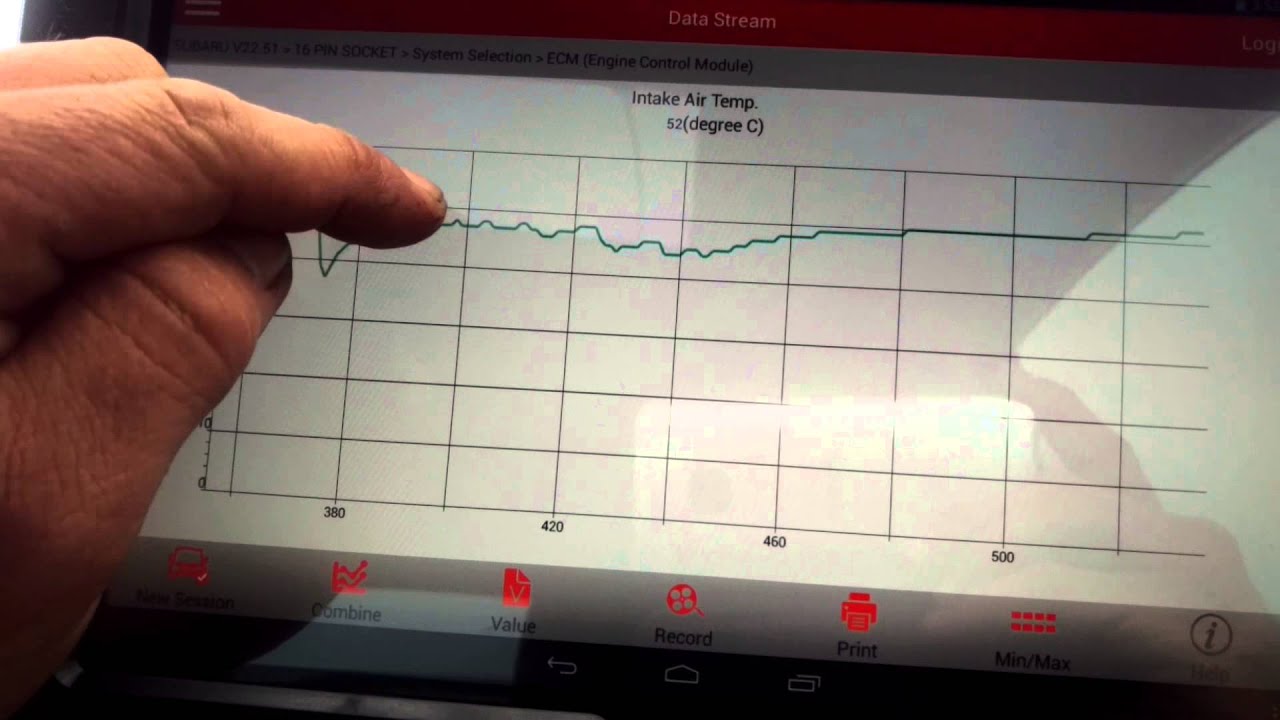 Subaru WRX STi intake air temperature heat soak