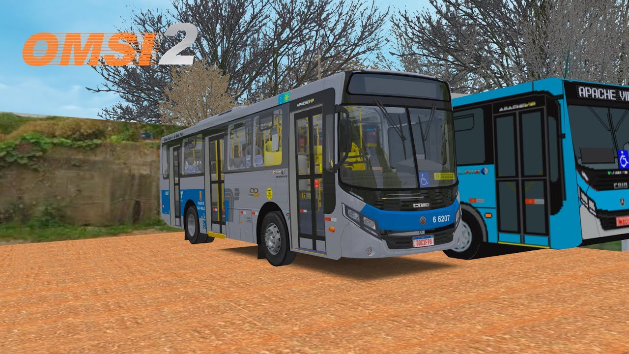 [OMSI 2] 6L08-10 Hosp. Parelheiros → JD. São Nicolau | Apache VIP IV Midi | SP-Extremo Parelheiros