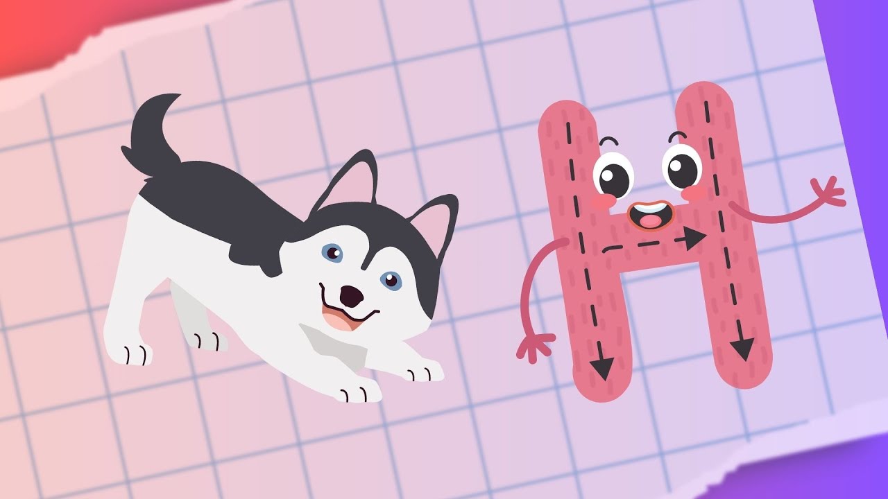 Lettera H | Impariamo l'ALFABETO ITALIANO con Tommy il giardiniere | Cartoni animati educativi