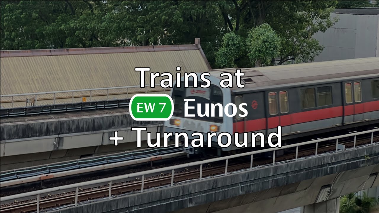 Trains At Eunos + Turnaround