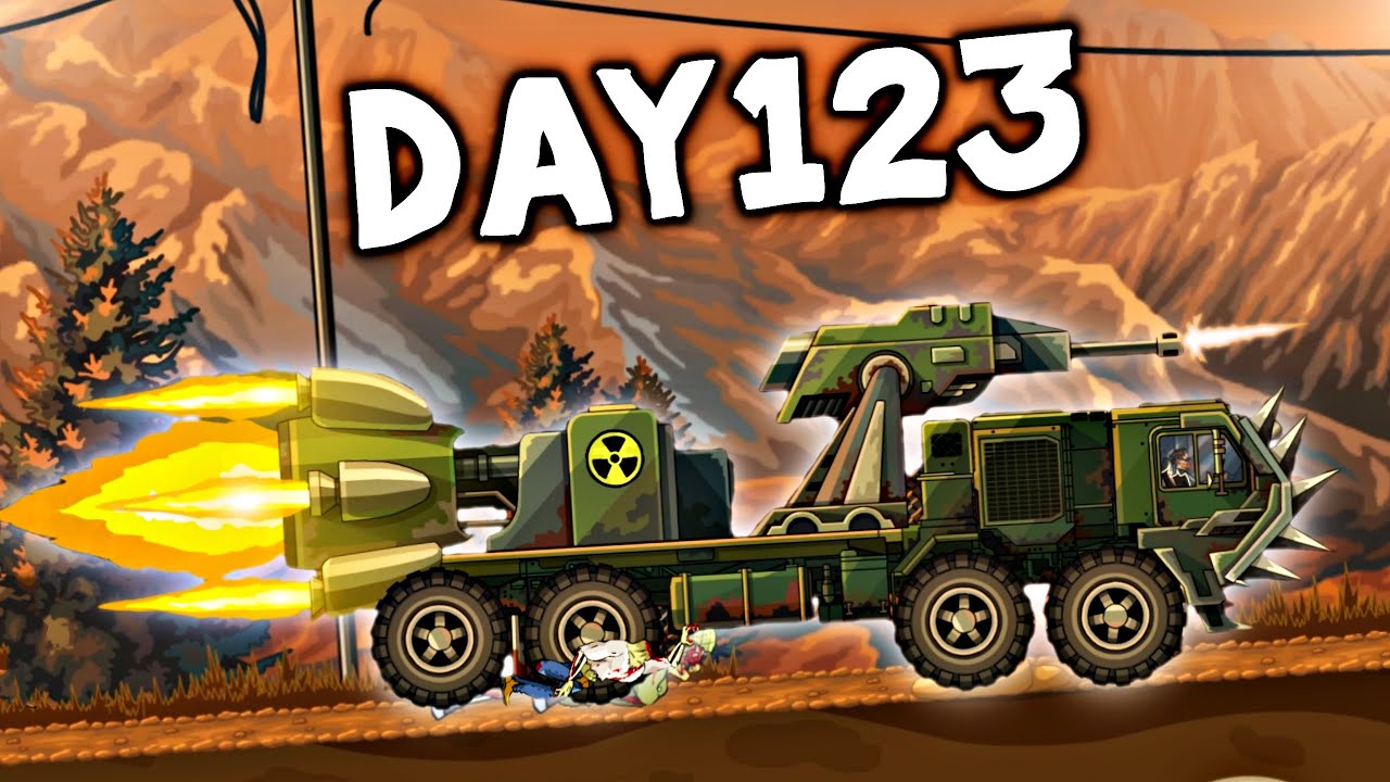 (ตอนจบ) EP4 นี่มันรถที่เเข่งเเกร่งที่สุด DAY123 !!! ตอนจบที่ยังมีหวัง...มั้ง 555 + | Earn To Die 1