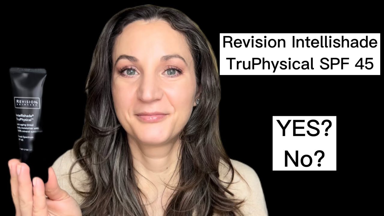 Revision Skincare Intellishade TruPhysical SPF 45  || Review, Demo AND  3 Hour Check-In