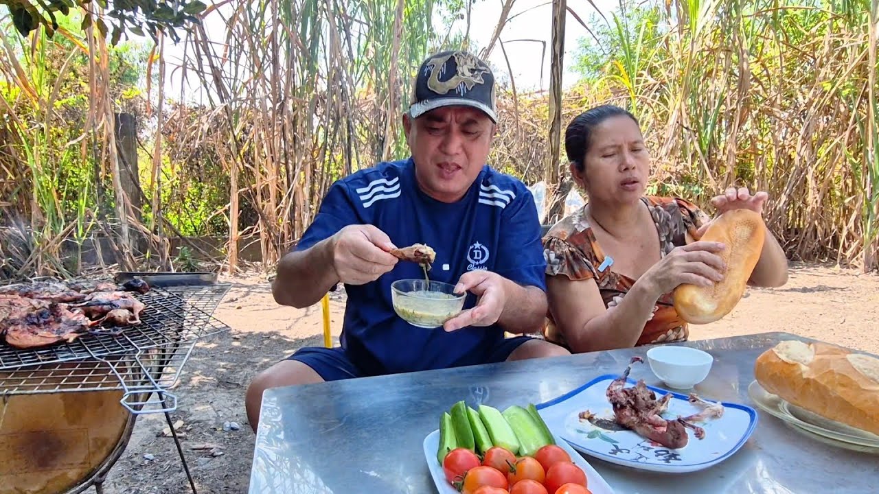 Bữa nay ăn cút nước chấm mắm thắm hết bài 