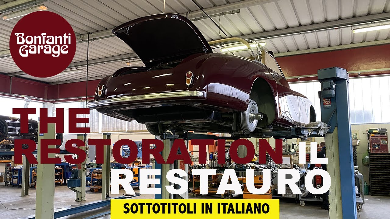 Vintage car restoration step by step - Alfa Romeo 6C 2500 -  Bonfanti Garage