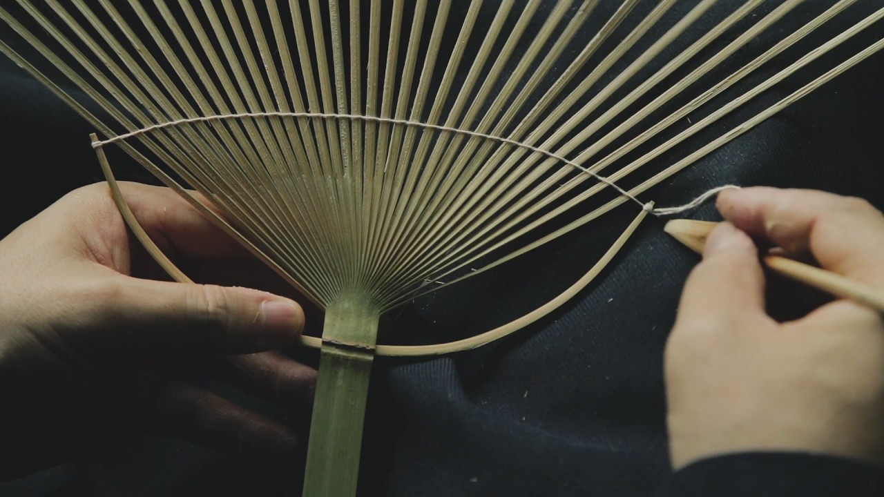伝統工芸士の作る丸亀うちわ
