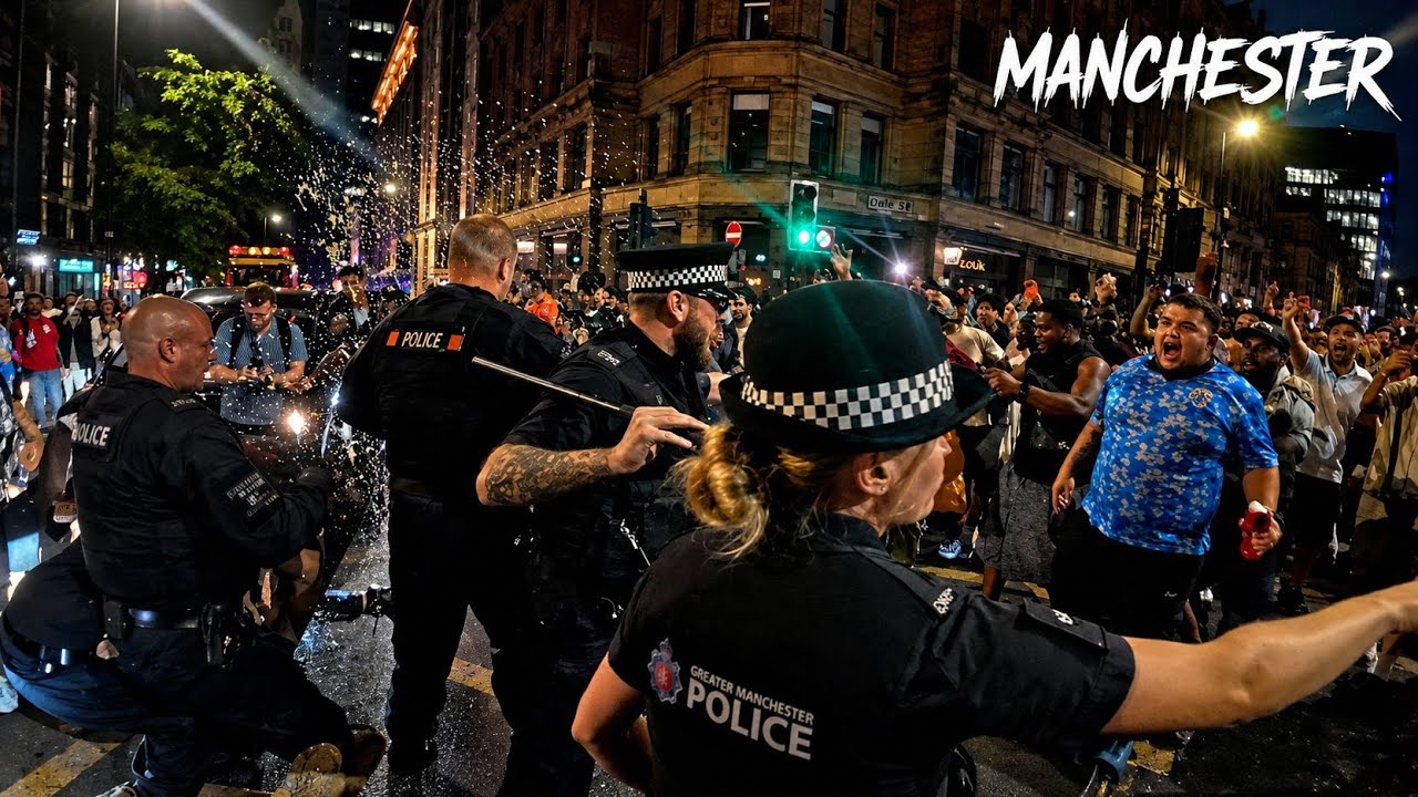 Chaos Erupts in Manchester after England's World Cup Heartbreak