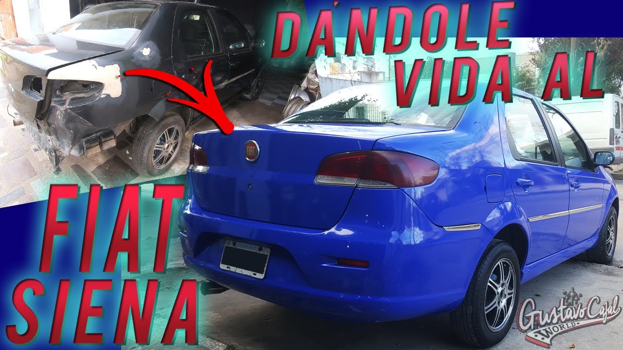 💥Dándole vida al Fiat Siena!💥Ploteo Completo