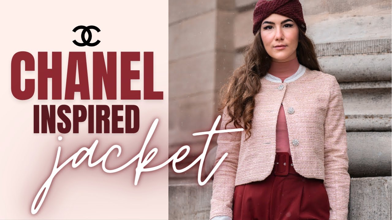I MADE THIS CHANEL INSPIRED JACKET! - THISISKACHI DIY