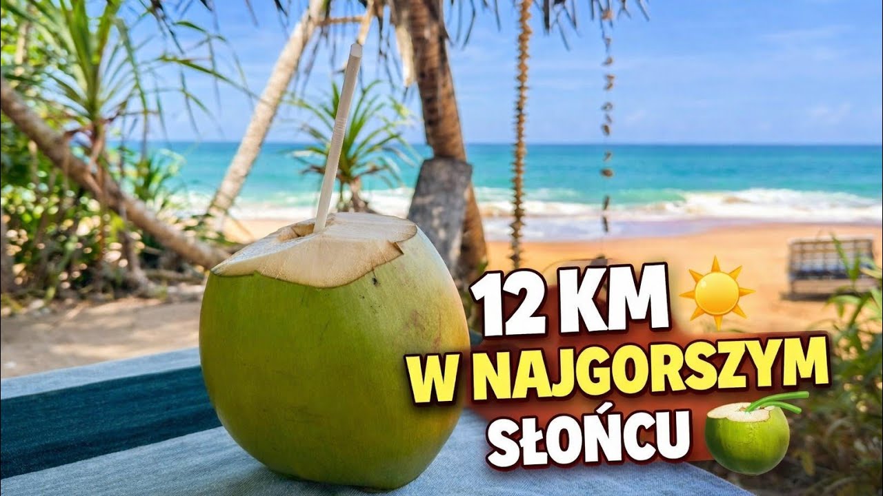 Dzika, bezludna plaża – tylko my i ocean. #8 📍 Tangalle Beach – Sri Lanka