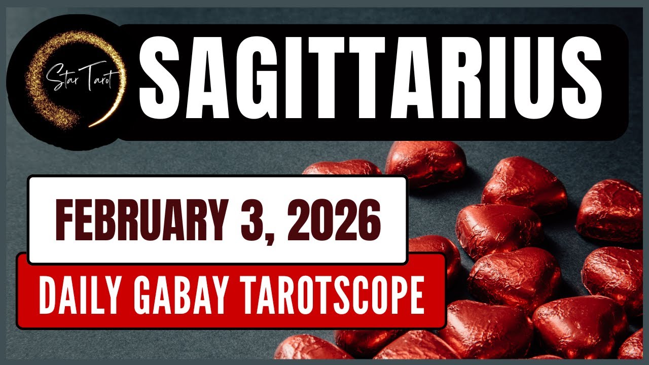 ANO'NG KAILANGAN MONG MALAMAN NGAYON SAGITTARIUS FEBRUARY 3, 2026  💫DAILY GABAY TAROTSCOPE