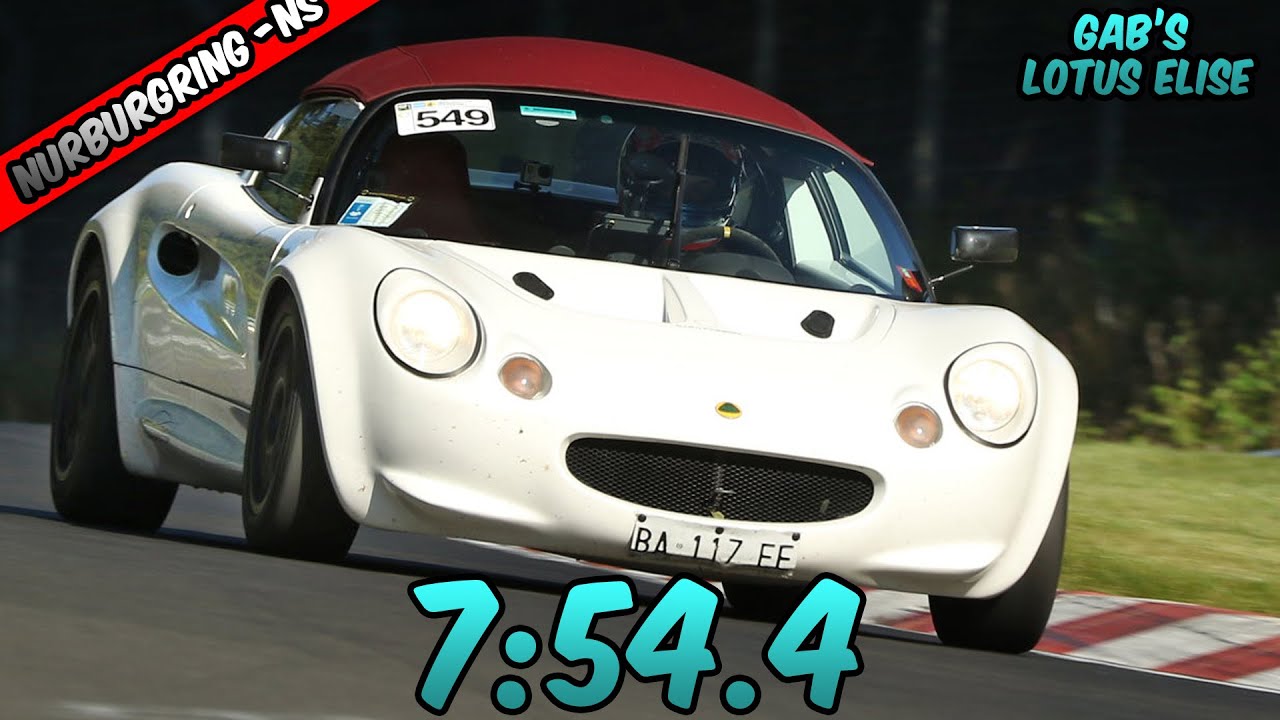 1998 Lotus Elise S1 - Nürburgring Nordschleife BTG - 7:54.4