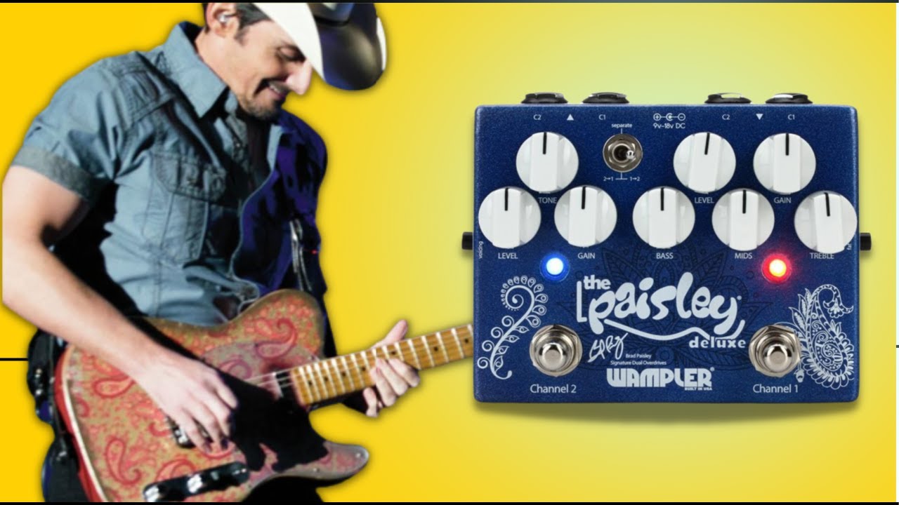 Vox AC15c1 with Wampler Paisley Deluxe (Vox Friendly Pedals)