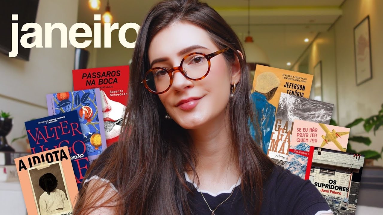 tudo que eu li em janeiro + livros novos na estante