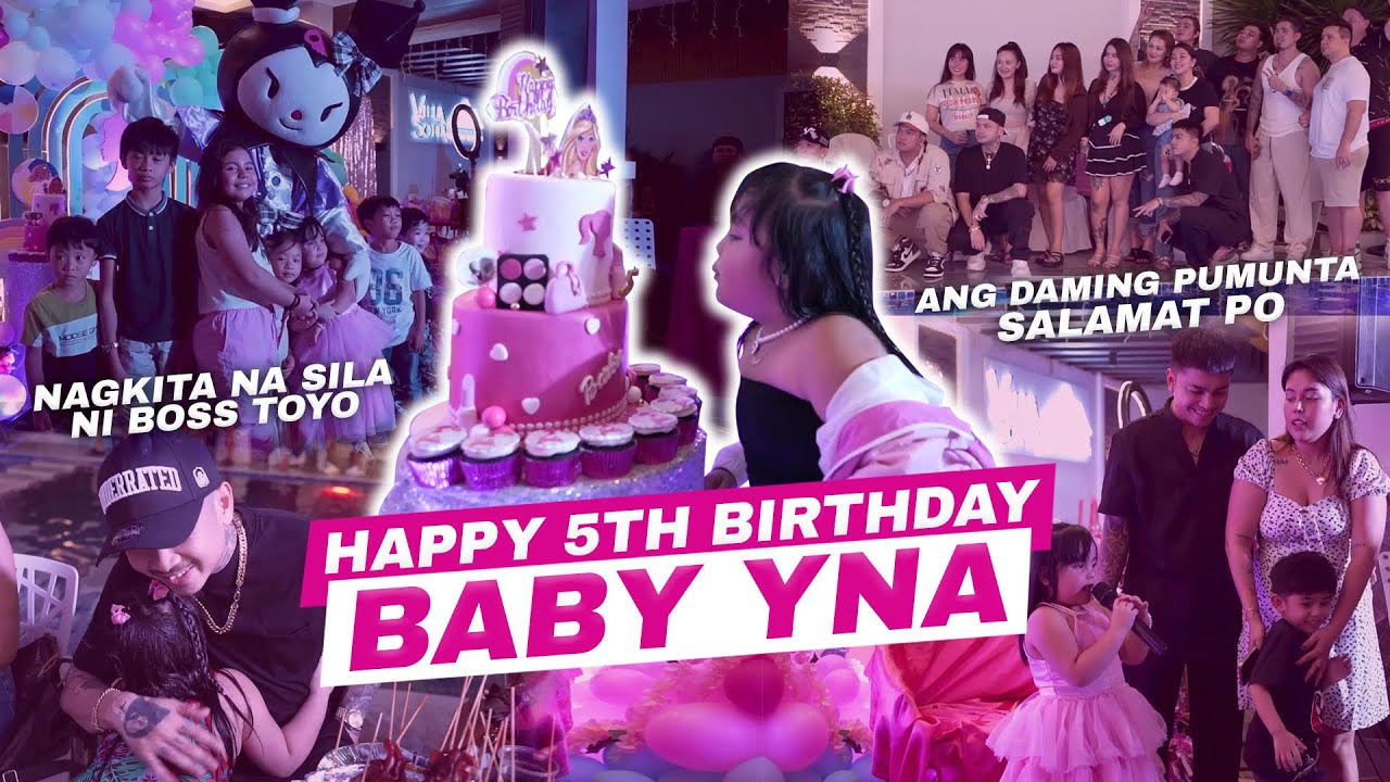HAPPY 5TH BIRTHDAY BABY YNA