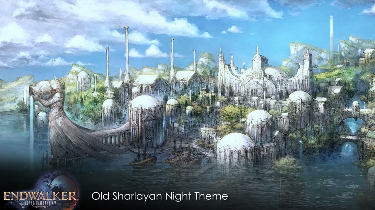 The Nautilus Knoweth (Old Sharlayan Night Theme) - FFXIV: Endwalker [Rain/Thunder 1hr]