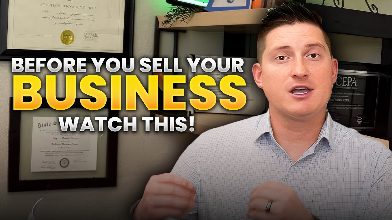 3 Things You Must Do Before Selling Your Business in 2026