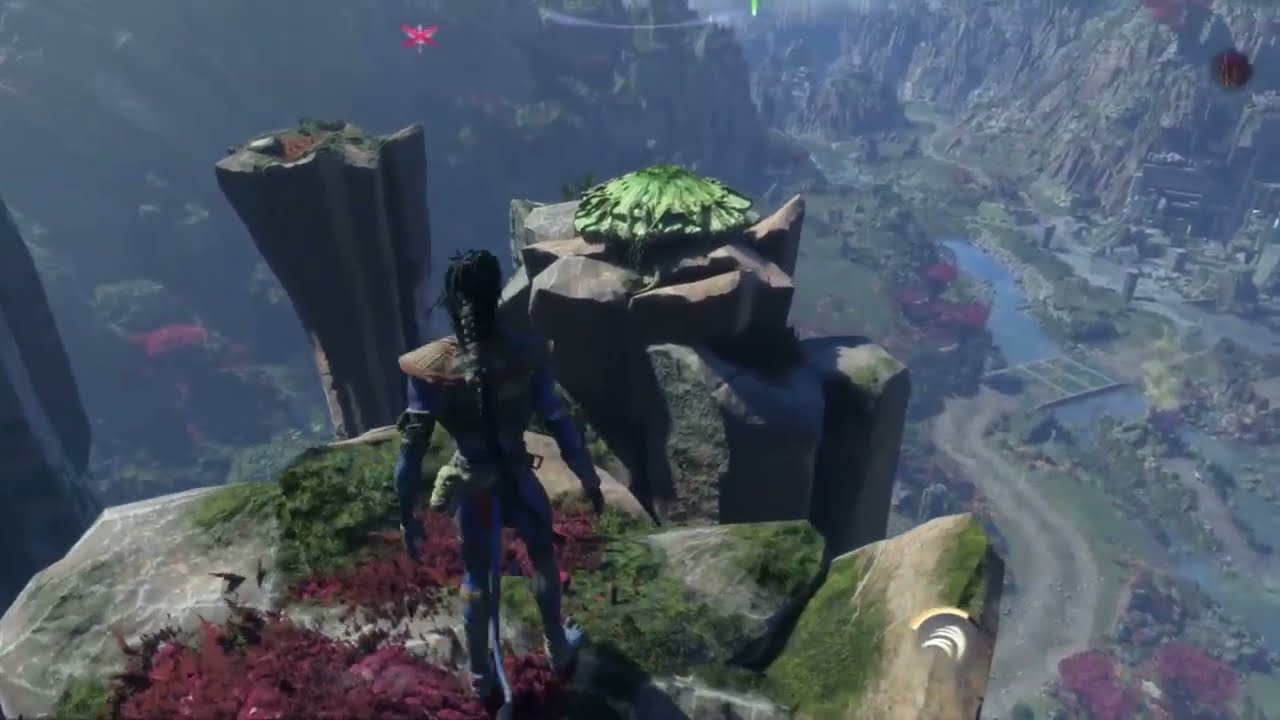 Avatar From the Ashes: Climbing the Ravine Floating Mountains Near Fort Apollo