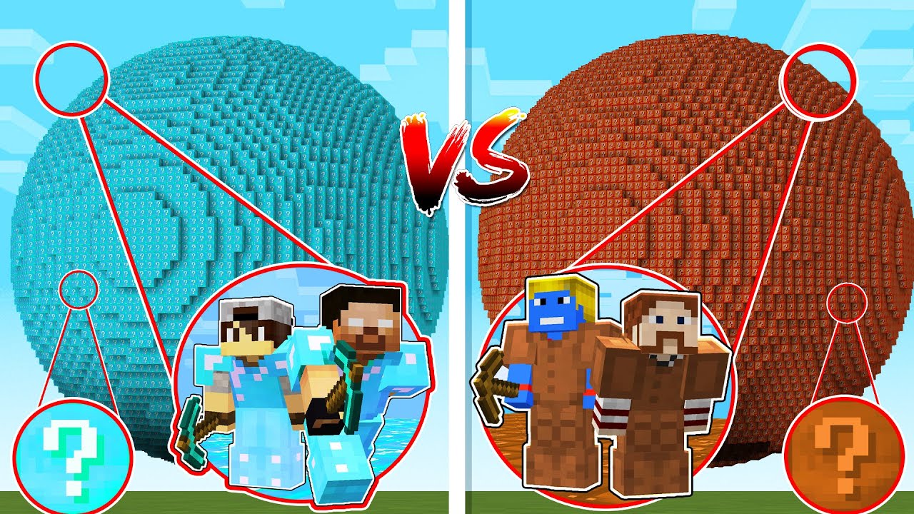 LUCKY BLOCK SPHERE RICH vs POOR