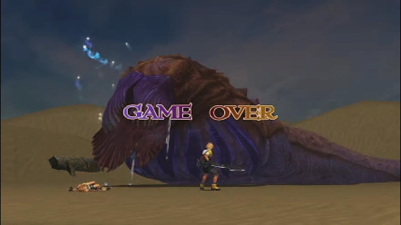 FFX random game over